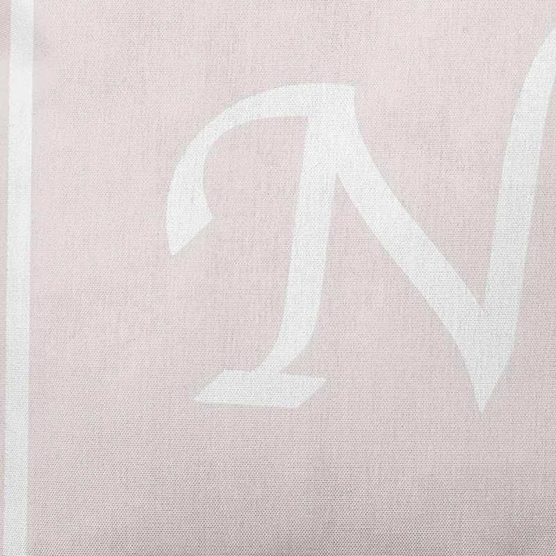 Reversible Throw Pillow, Ivory/White, 26"x26", N