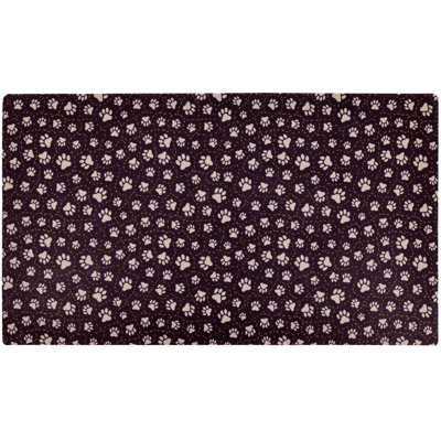 Napperon pour chien, tapis d'alimentation pour animaux - absorbant, imperméable, antidérapant, lavable à la machine