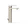 Parallel Tall Single-Handle Bathroom Sink Faucet, Single-Hole Faucet with Pop-Up Drain, 0.5 GPM