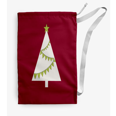 Garland Tree Christmas Laundry Bag