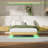 Floating Bed Frame with LED Lights-1479474863