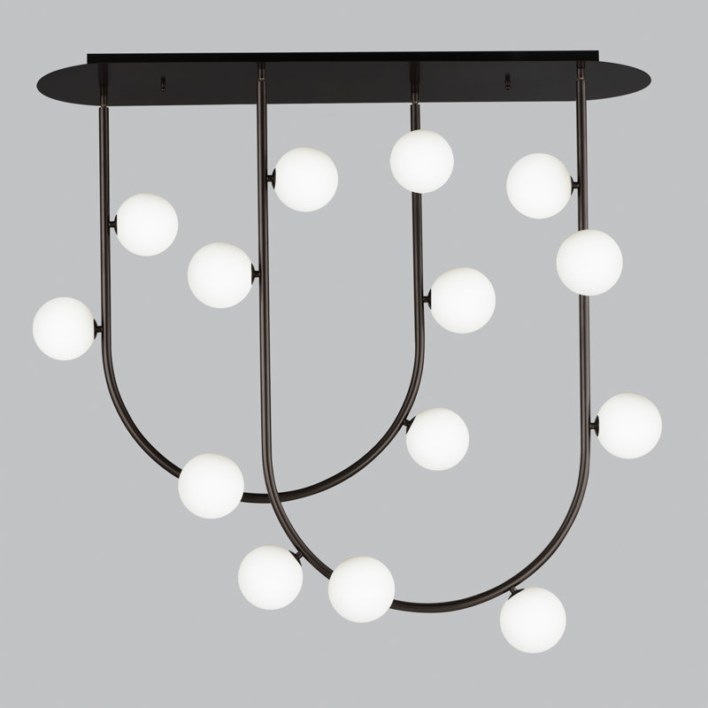 Contour 14 - Light Pendant, Brushed Bronze