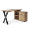 Bureau d'écriture en L avec armoire Geles-1994554710