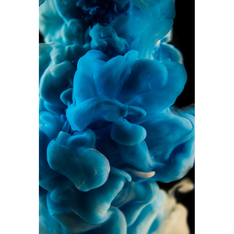 Colours And Ink In Water by Colors And Ink In Water - Wrapped Canvas Print, 76cm H x 51cm W x 3.8cm D