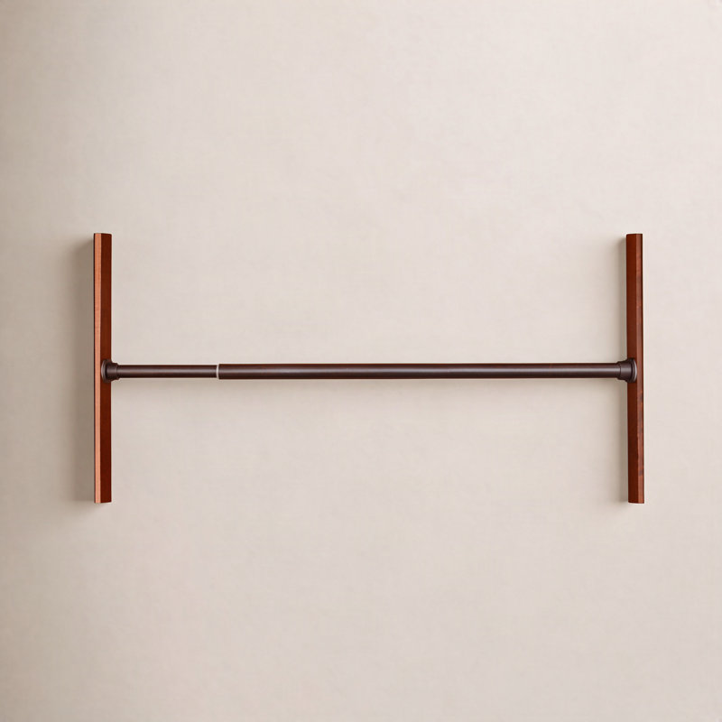 Tringle à rideaux Armiyah, De 28 po à 48 po de largeur, Bronze