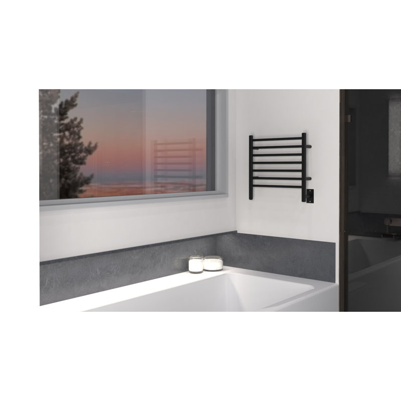 Chauffe-serviettes hybride Radiant, Noir mat