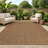 Plaid Easy-Care Indoor/Outdoor Flat Woven Area Rug-285256337-300187932