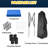 10x10 Ft  Pop Up Canopy Tent With 2 Sidewalls, Waterproof Sun Shade Tent For Commercial Events, Markets, And Backyard Gatherings-108994437