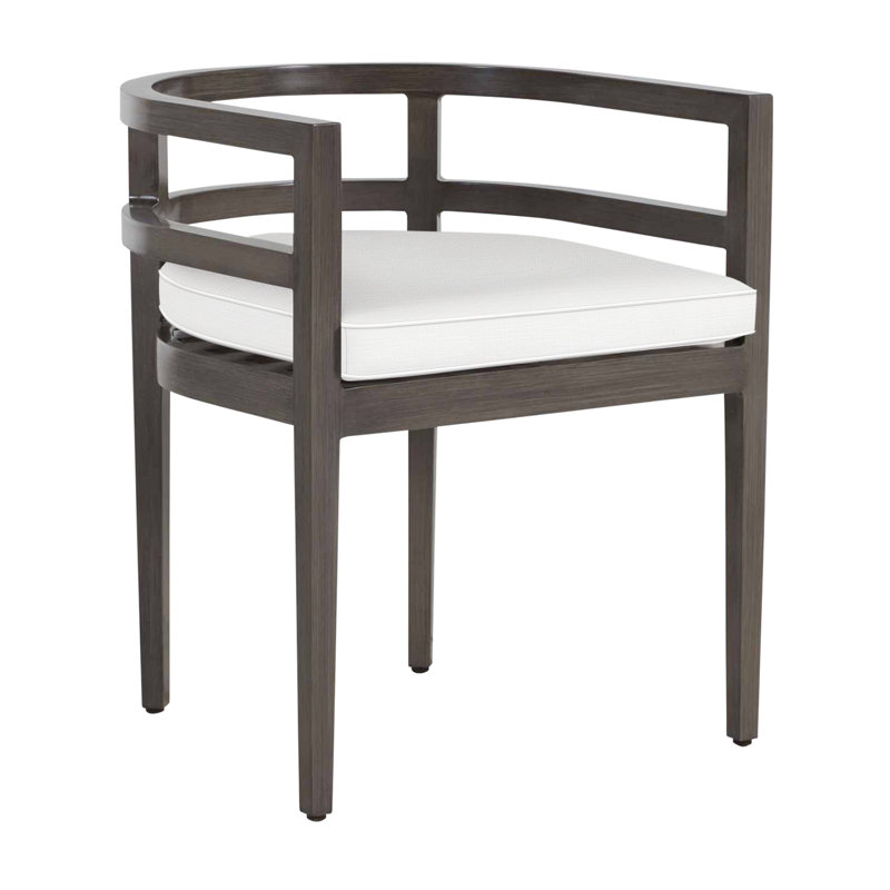 Chaise avec accoudoirs en aluminium Santa Barbara, Trépointe, Dentelle Rollo