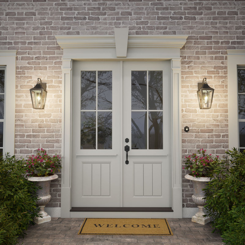 Endurathane Craftsman Crosshead w/ Flat Keystone, 169" Bottom Width x 177 1/2" Top Width x 12"H x 1 1/4"P, Factory Primed