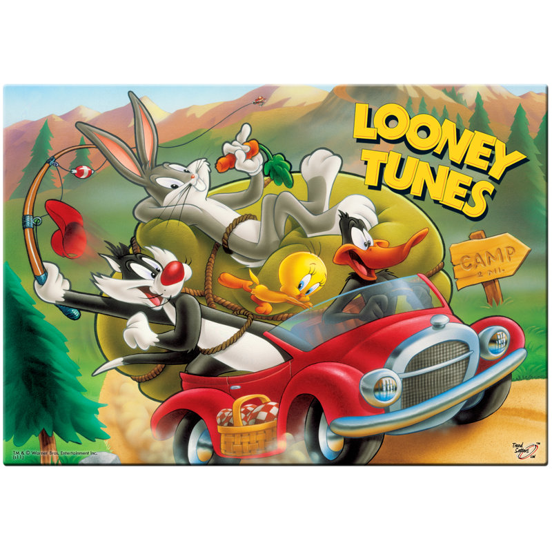 Publicité rétro «Looney Tunes (The Camping Trip)»