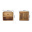 Lovino 30cm W Solid Wood Bedside Table-766431917