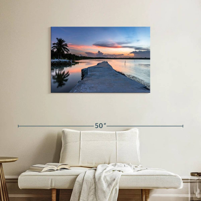 Aletra Grassy Key, Floride II, H 24 po x l 36 po