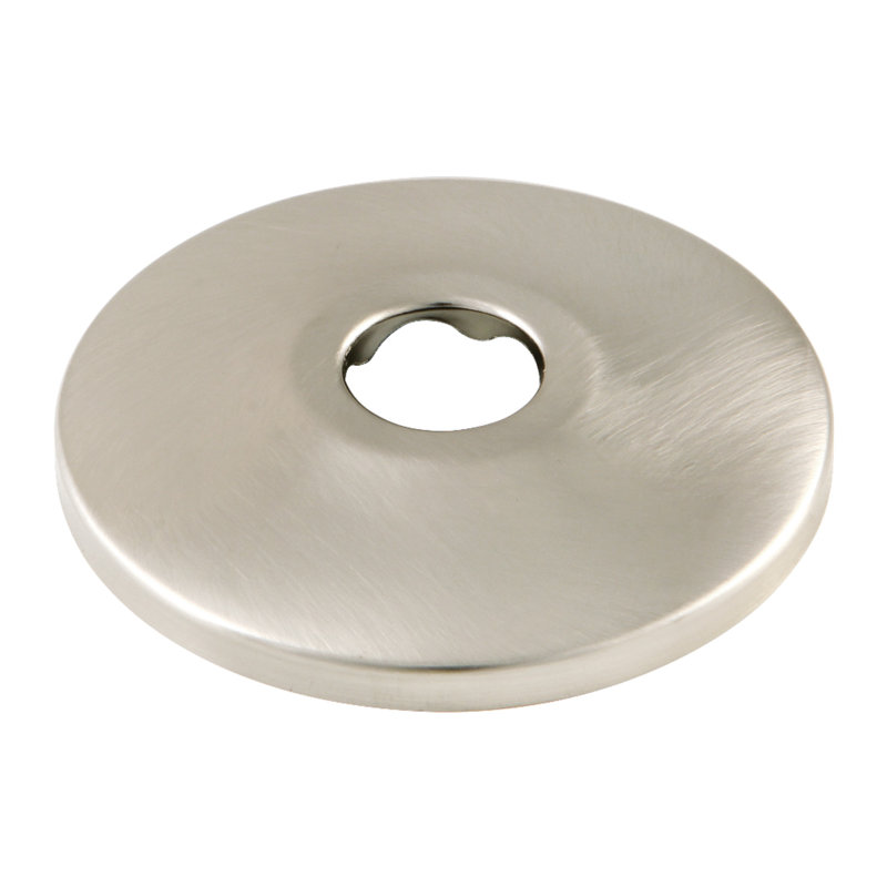 Fabriqué pour correspondre à la bride en laiton, Nickel brossé