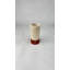 Vase en cuir travertin