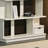 5-Tier Storage Geometric Bookcase,Open Shelf Simple Compartment Display Bookshelf Stand-4627227