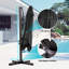153' X 116' Outdoor Cantilever Umbrella, Weighted Base Does Not Include-443479947