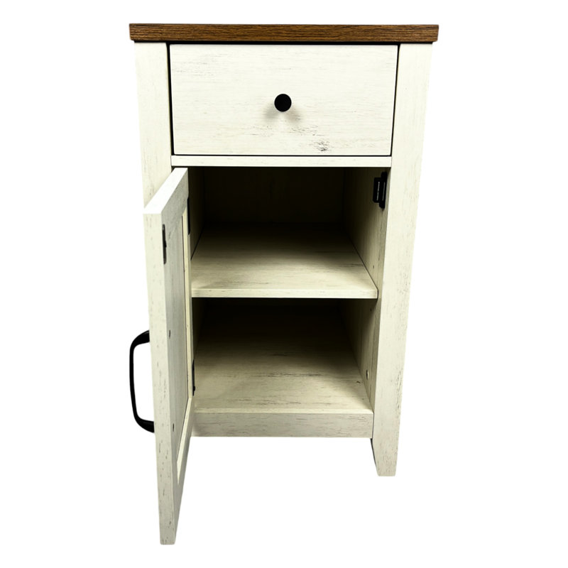 1 Drawer Particle Board Nightstand