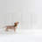 Hiddin Clear Freestanding Tall Zig Zag Pet Gate-83862113