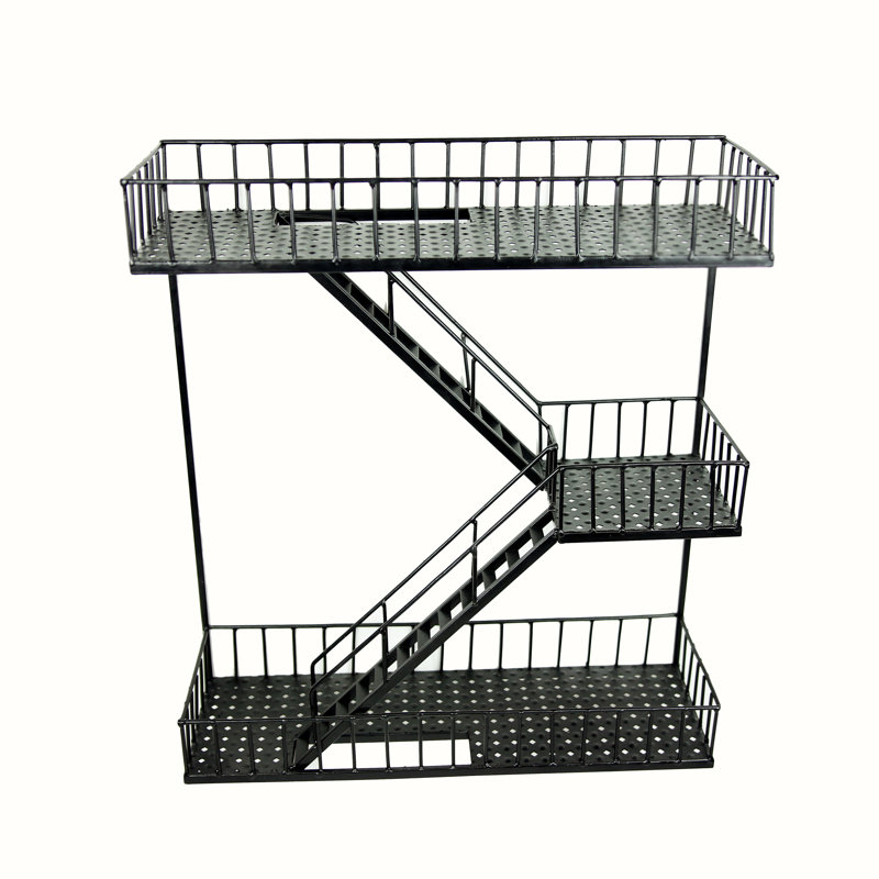 Metal Wall Organizer with Wall Baskets