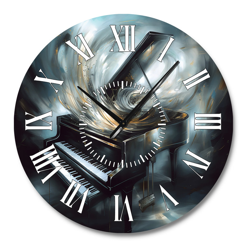 Horloge murale Piano, Grand