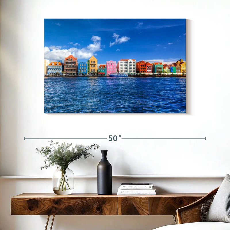 Nicci, maisons coloniales de willemstad, H 26 po x l 39 po