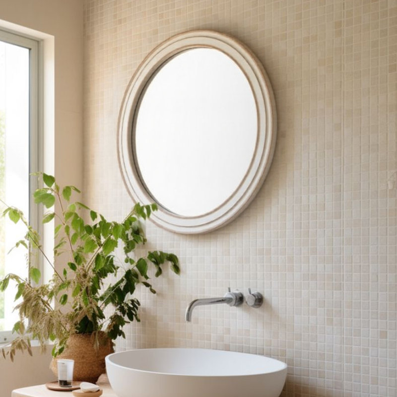 Miroir de salle de bain Rustic