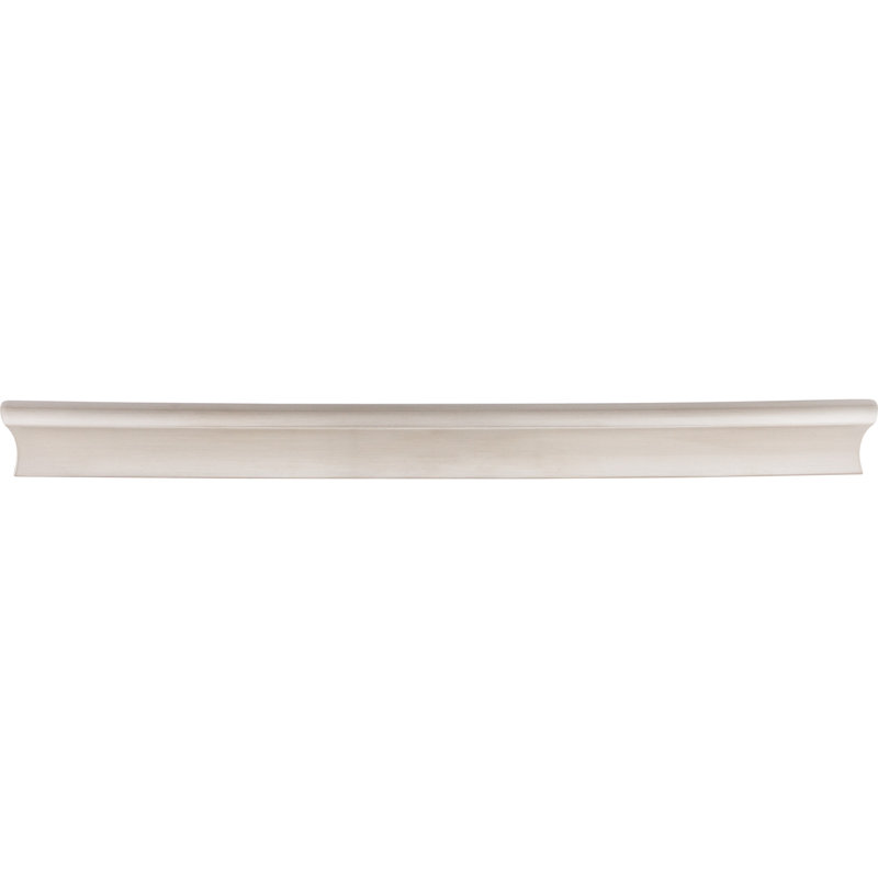 Glacier Finger pull, Brushed Satin Nickel, 9 15/16" Center to Center