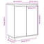 Glenise 60cm Solid Wood Sideboard-537135338