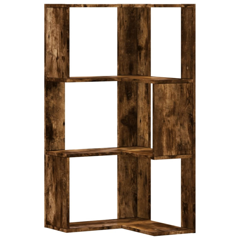 Ambriel 102cm H x 50cm W Bookcase, Smoked Oak