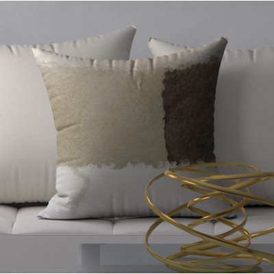 Housse de coussin décorative carrée/insert Real agree