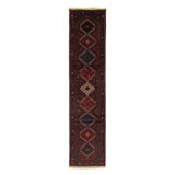 Oriental Area Rug in Black