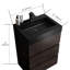 Meuble-lavabo moderne - noyer 24 po, tiroir de rangement Max-1366659187-1366659186