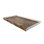 Base de douche FlexStone® l 60 po x P 32 po avec drain à gauche Crema Bordeaux