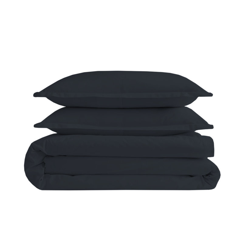 Delara 100% Eucalyptus Lyocell TENCEL™ Cooling Duvet Cover Set with 8 Corner Ties – Soft, Silky & Moisture-Wicking, Dove
