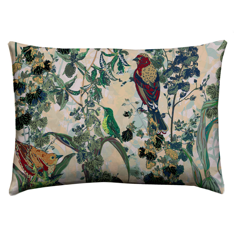 Akkaya Floral Rectangular Cushion