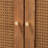 Bianaca Ramiel Mid-Century Modern Ash Wood and Rattan 1-Drawer Sideboard