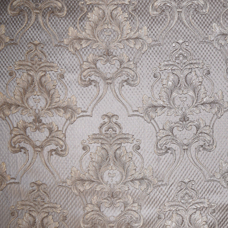 Elegant Textured Damask | Giovani Fabric_GIOVANI, Cream
