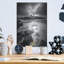 Mur en métal «The Nubble In Black And White» par Rick Berk-1096477183