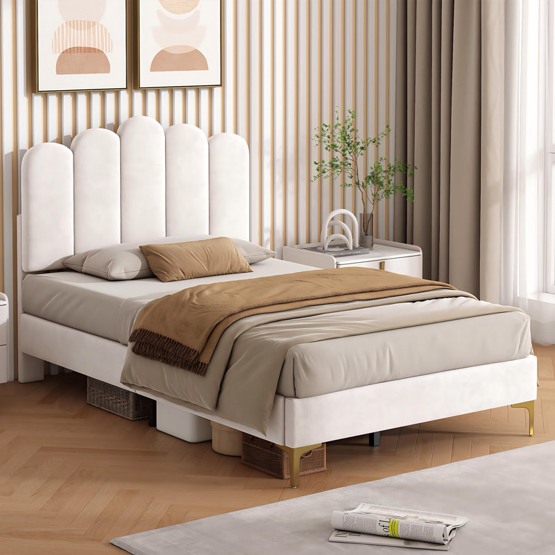 Upholstered Bed, Single (3')