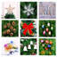 Arbre de Noël artificiel de 5 pi avec lumières DEL, 109 ornements suspendus et jupes d'arbre pour la décoration intérieure