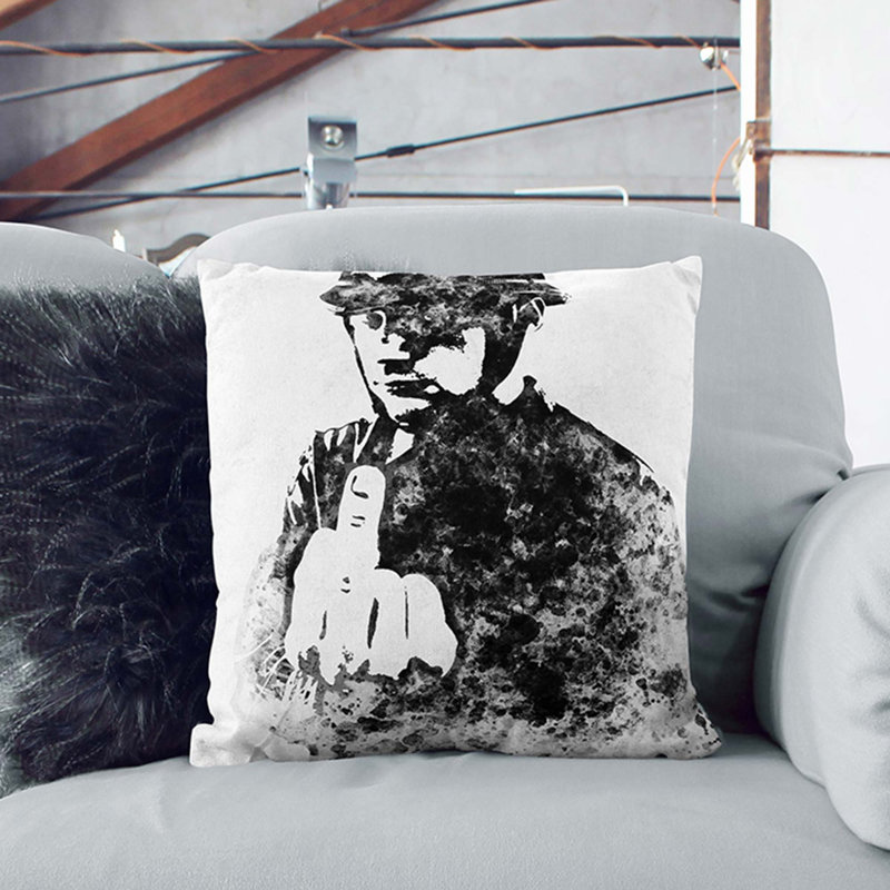 Square Throw Cushion, 55cm H x 55cm W x 20cm D