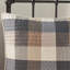 Ensemble de courtepointe à chevrons 6 pièces avec coussins décoratifs 6 pièces Neutre-126579516