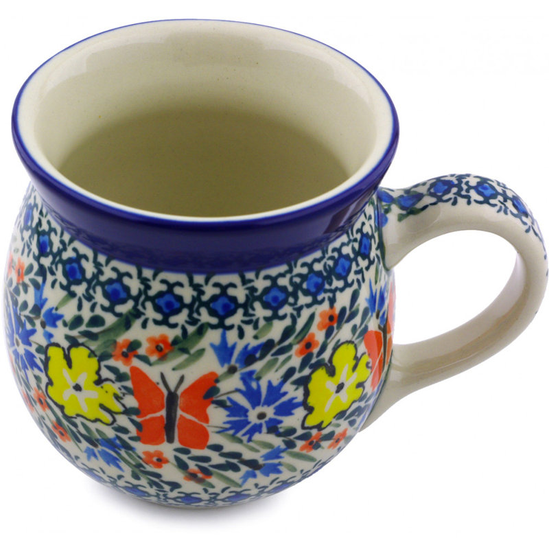Tasse à bulles en grès poli 16 oz, 16