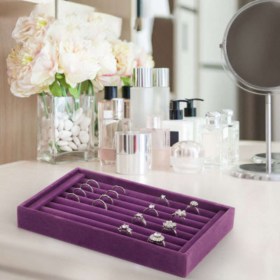 Porte-bagues en velours +