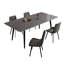 Metal Base Dining Table-488956836-488956834