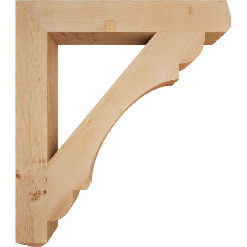 Support pour artisan olympique, H 42 po x l 5,5 po x P 48 po, Douglas (lisse)