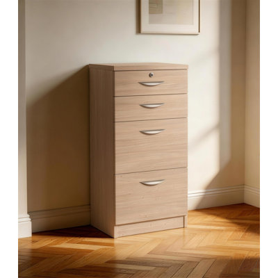 Bettilou 48cm Wide 4 -Drawer File Cabinet