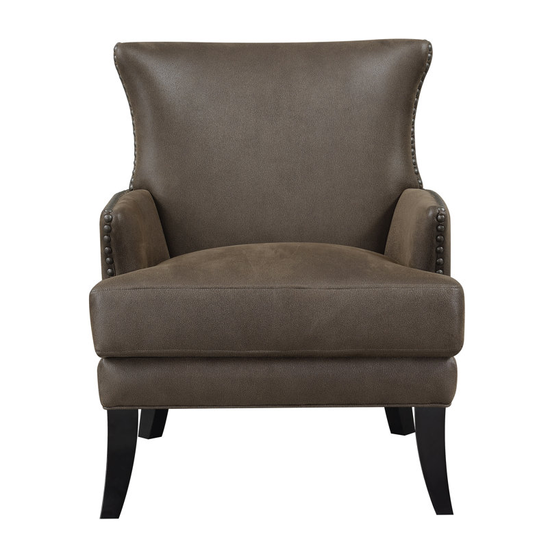 Upholstered Armchair, Brown