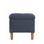 Banc de rangement rembourré à couvercle rabattable-124300377